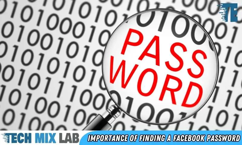 Importance Of Finding a Facebook Password