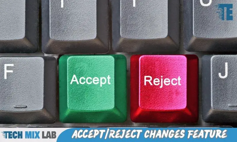 Accept/Reject Changes Feature