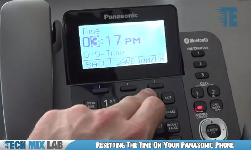 Resetting The Time On Your Panasonic Phone