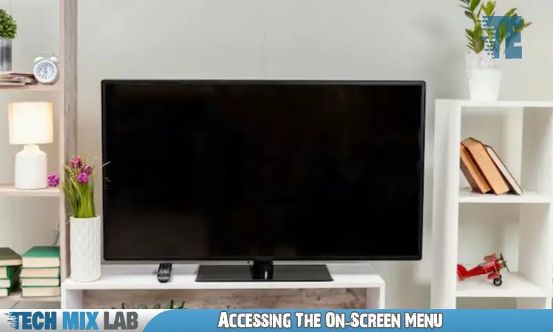 Accessing The On-Screen Menu