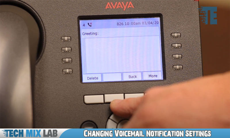 Changing Voicemail Notification Settings