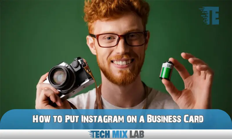 How to Put Instagram on a Business Card