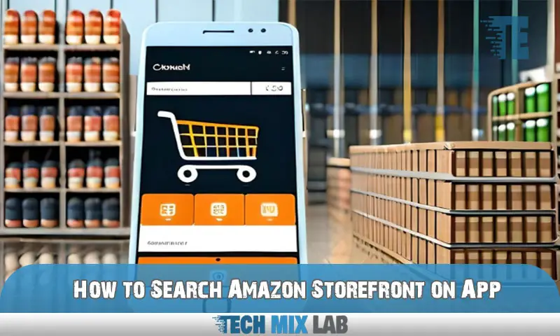 How to Search Amazon Storefront on App