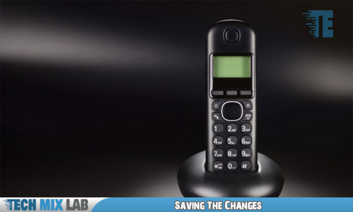 how to save number in panasonic landline phone