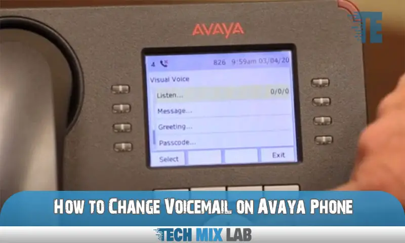 How to Change Voicemail on Avaya Phone